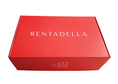 中国 贅沢で赤いペーパー ギフト用の箱、帽子/装飾のパッキングのための波形の包装箱 工場