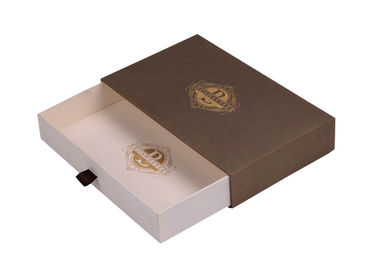 証明される環境友好的な滑走の紙箱の引出しのタイプ服装ISO9001