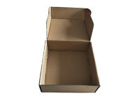 カバー ラミネーションの包装紙の折り畳み式箱、折りたたみブラウン スクエアのギフト用の箱 サプライヤー