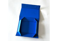 純粋な濃紺色の衣服の服装の包装のための折るギフト用の箱 サプライヤー