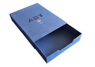 淡いブルーの滑走の紙箱は注文の再生利用できる環境に優しい受け入れます サプライヤー