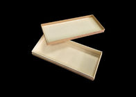 金印刷されたふたおよびベース ボックスのふたの平たい箱が付いている装飾的なギフト用の箱 サプライヤー