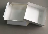 折りたたみ白く堅いボール紙のギフトカード箱の帽子のパッキングふたの上の正方形 サプライヤー