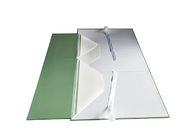 折り畳み式ロゴによって印刷される波形配達習慣包装箱の緑 サプライヤー
