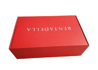 贅沢で赤いペーパー ギフト用の箱、帽子/装飾のパッキングのための波形の包装箱 サプライヤー