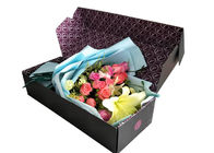 波形材料によって印刷される荷箱、花の包装のための習慣の包装箱 サプライヤー