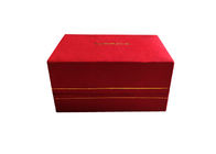 美しい正方形ペーパー ギフト用の箱イヤリング/結婚指輪のための小さく贅沢な宝石類のパック サプライヤー