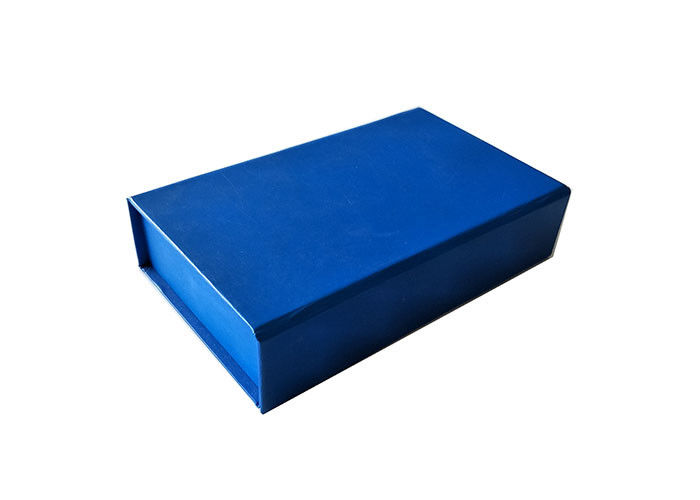 純粋な濃紺色の衣服の服装の包装のための折るギフト用の箱 サプライヤー