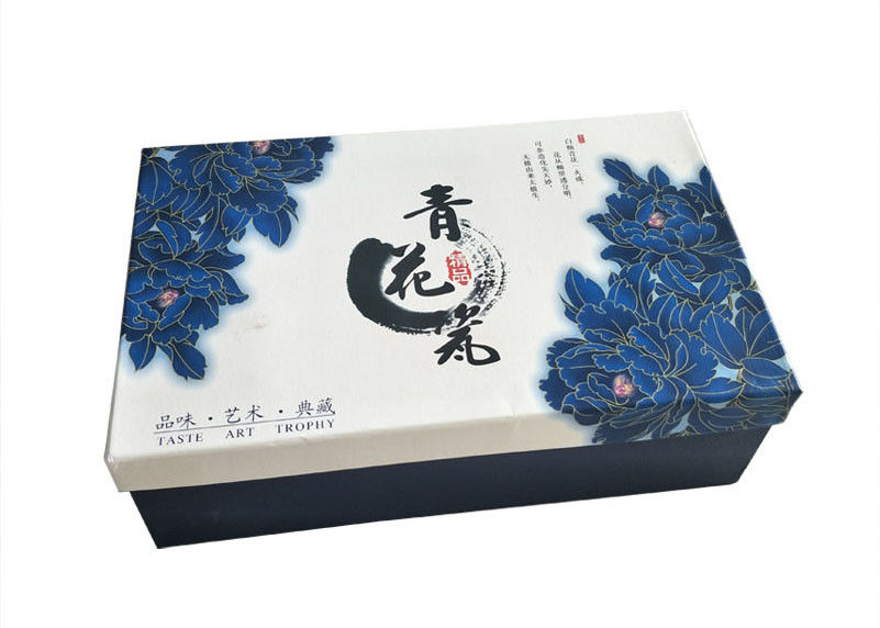 印刷された多彩なふたおよびベース ボックスの中国様式のティー セットのギフトの包装 サプライヤー