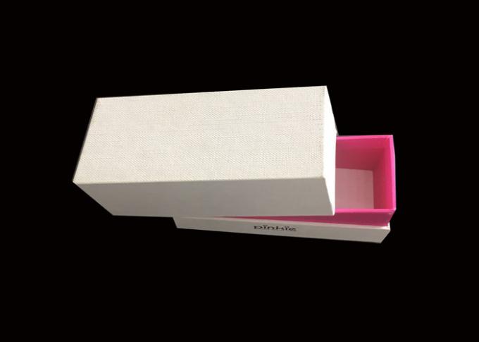 名刺のための正方形の定形ギフト包む箱の美しい光沢のあるラミネーション