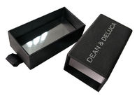 小さい注文の立方体のスライドの防止表面の湿気を浮彫りにする開いたギフト用の箱 サプライヤー